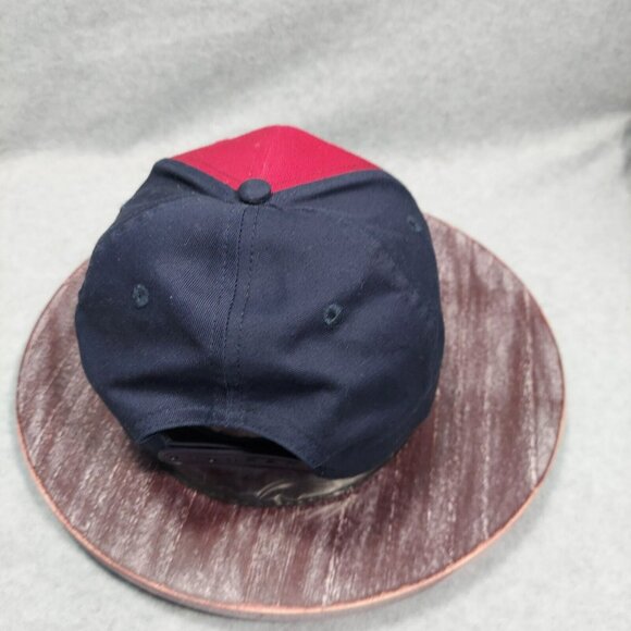 Peterbilt Baseball Cap Hat  Marron Blue One Size  Semi  Open  Road Trucker - Picture 4 of 11